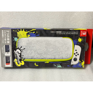 switch oled 斯普拉遁 漆彈大作戰3 收納盒 收納包