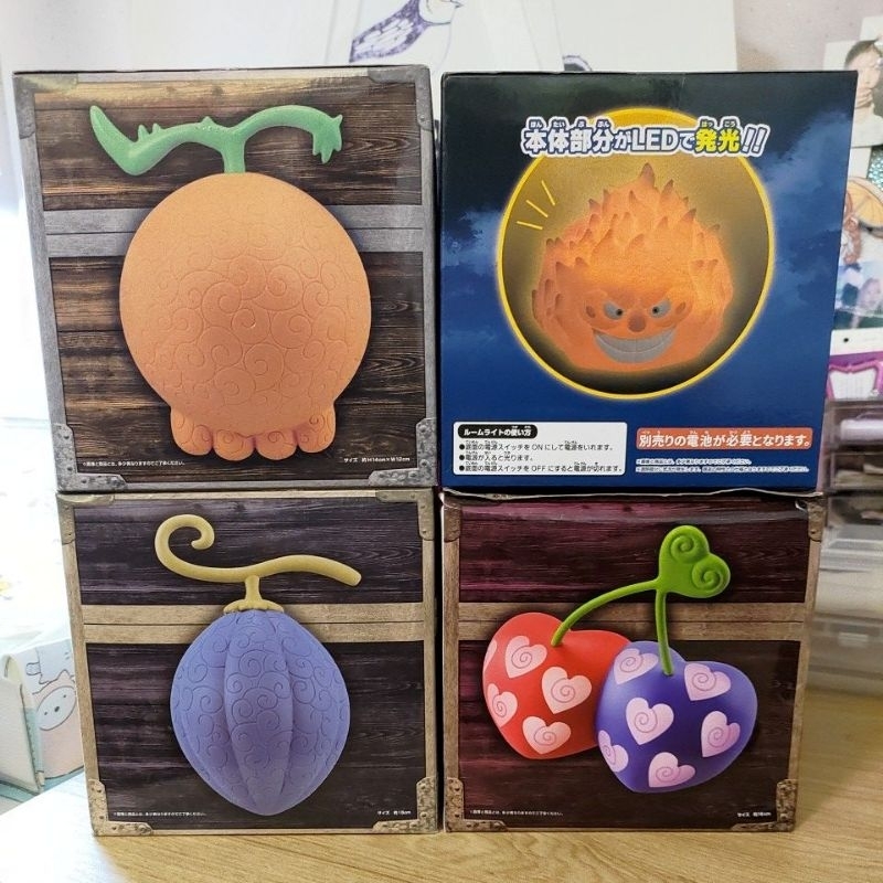 全新現貨 🇯🇵日版 金證 海賊王 惡魔果實 人人果實 手術果實 泡泡果實 黃昏果實 燒燒果實 暗暗果實 普羅米修斯 夜燈