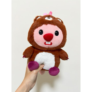 Loopy小海狸露比變裝娃娃 絨毛娃娃 pororo