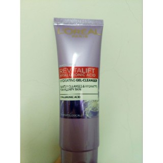L`OREAL PARIS 巴黎萊雅 玻尿酸瞬效保濕水光潔面乳50ML