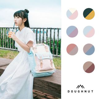 DOUGHNUT-官方賣場 14吋 Macaroon 馬卡龍 後揹包 電腦包 防潑水 減壓背帶