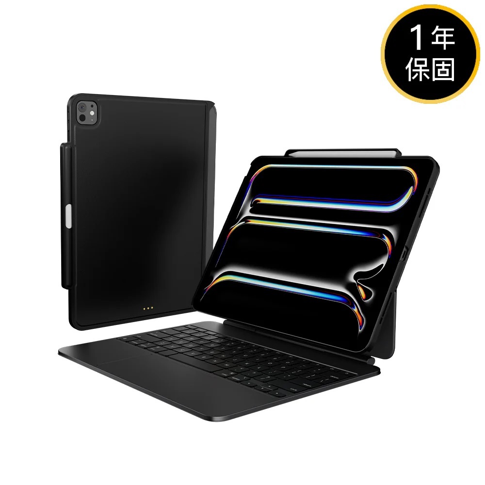 MAGEASY 2024 COVERBUDDY iPad磁吸保護殼 無鍵盤 背蓋保護殼 支援巧控鍵盤背蓋保護殼 保固一年