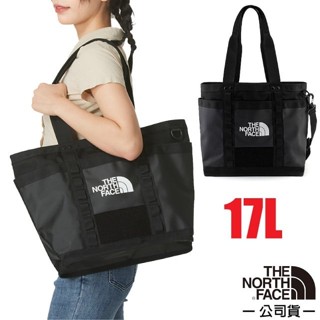 【The North Face】三用多功能日用單肩防撕裂側揹包 17L/郵差包 休閒書包 提袋 時尚黑 3KZU