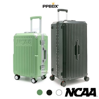 NCAA 鋁框 行李箱【74258803】登機箱 硬殼箱 防震設計 防撞 充電座 杯架設計 日韓穿搭
