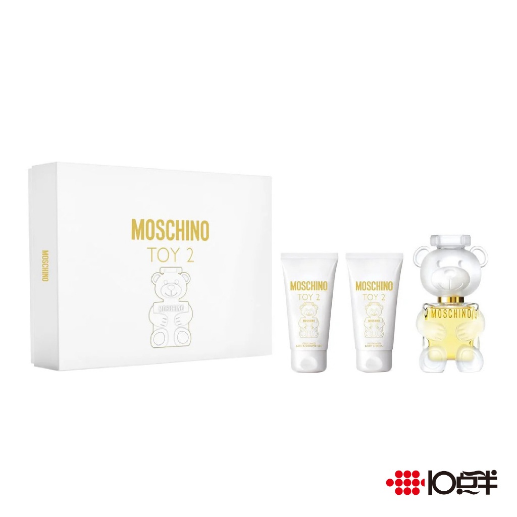 MOSCHINO TOY 2 熊芯未泯2 女性淡香精 50ml 禮盒  ( 三件組 )〔 10點半香水美妝 〕