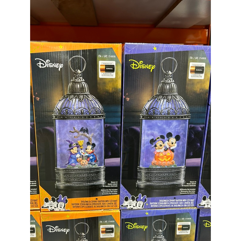 🎀好市多Costco代購（2024年8月新品）DISNEY 萬聖節提燈造型裝飾🎃