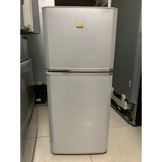 [中古] 東芝 120L 小雙門冰箱 家庭冰箱 "自動除霜功能" 臺中大裡二手冰箱 臺中大裡中古冰箱 修理冰箱 維修冰箱