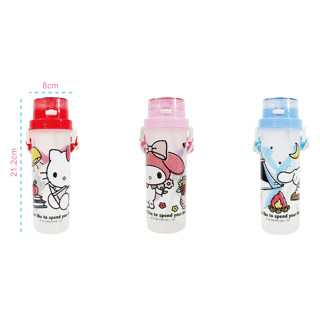 三麗鷗 Hello Kitty 美樂蒂 大耳狗 小巧吸管水壺 (500cc)