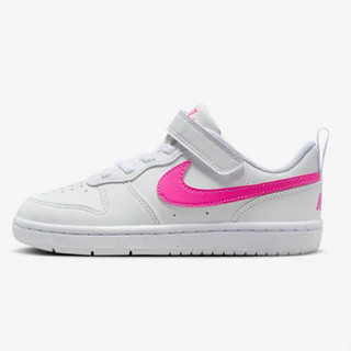 NIKE COURT BOROUGH LOW RECRAFT PS 中童 男女 休閒鞋 運動鞋 白粉-DV5457113