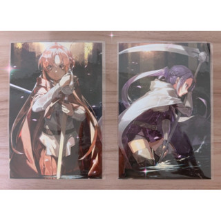 ⭐️現貨⭐️刀劍神域 劇場版 無星夜的詠嘆調 特典明信片 亞絲娜 水戶 兩款合售