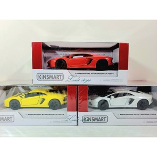 【樂達玩具】KiNSMART【藍寶堅尼 LAMBORGHINI LP 700-4 大牛】金屬模型合金車 KIN 5355