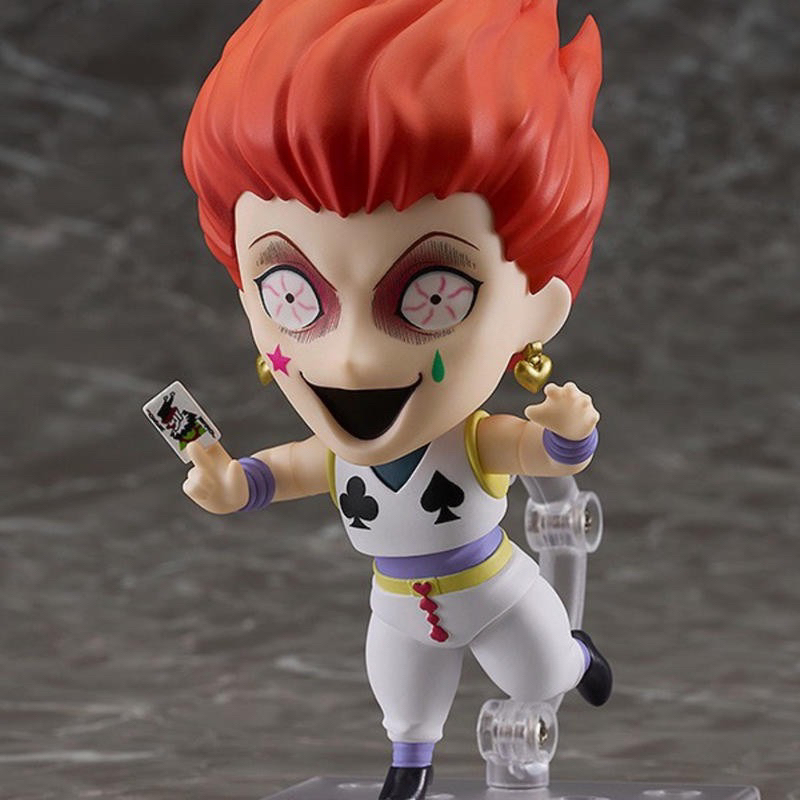 全職獵人 西索Q版 西索可動 Q版粘土人 西索可動公仔 1444#西索可動公仔手辦公仔擺件動漫模型