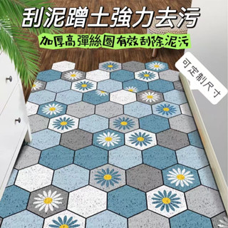 臺灣出貨 入戶絲圈地墊 美式 家用 防滑腳墊 可裁剪 地毯 室外地墊 進門地墊 玄關入室門地墊 門口墊 地墊 墊子 門墊