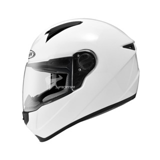 【ZEUS】安全帽 ZS-811 素色 白 亮面 內襯可拆 全罩式 ZS811 輕量化 全罩帽 ｜耀瑪騎士