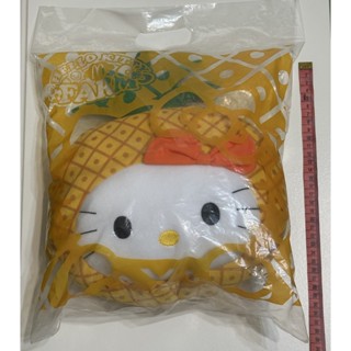HELLO KITTY 鳳梨凱蒂貓抱枕 麥當勞McDonald's聯名