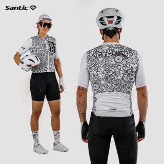 Santic森地客中性款騎行短袖上衣 公路自行車防曬速乾 單車服. 酷比