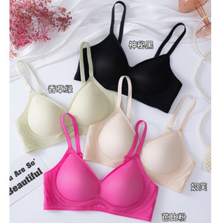 無痕內衣女小胸聚攏果凍膠軟支撐無鋼圈收副乳防下垂調整型文胸罩