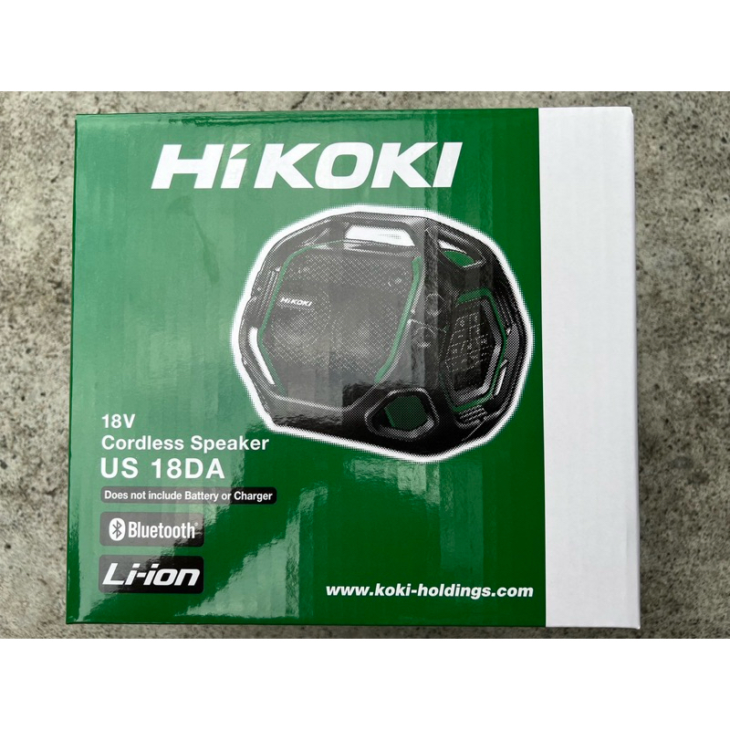 HIKOKI 藍芽音響US18DA單機