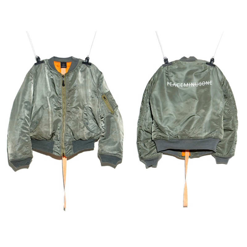全新限量正品免運GD權志龍peaceminusone PMO VINTAGE FLIGHT JACKETS夾克飛行外套
