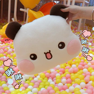 ʟᴇᴛᴀᴏꜱᴛᴏʀᴇ🛒【預購】小熊貓一二毛絨抱枕｜按壓會發聲抱枕 情侶 靠枕 客廳 汽車 枕頭 公仔 娃娃 抱枕