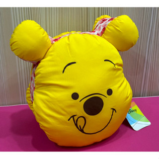 （全新）正版授權 小熊維尼 櫻桃夾心 抱枕 餅乾枕 夾心餅乾抱枕 維尼 靠枕 卡通造型枕 迪士尼 裝飾枕 午睡枕