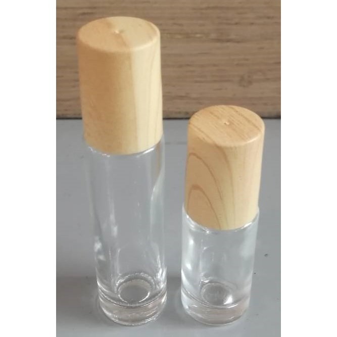 尼歐NIO 滾珠瓶 彩色玻璃滾珠瓶 鋼珠瓶 玫瑰金 5及10ML 透明木紋滾珠瓶 3CC滴管 5ml漏斗 量杯 玻璃燒杯