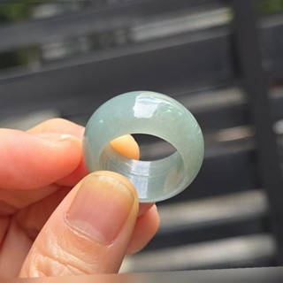 嗨，寶貝銀飾珠寶* 緬甸玉A貨 ☆保證A貨 光滑油潤 冰糯種 油青翡翠戒指 戒圈25-3