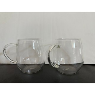 【惜福品】HARIO圓型耐熱玻璃 馬克杯/咖啡杯/茶杯2入 RDM-1824