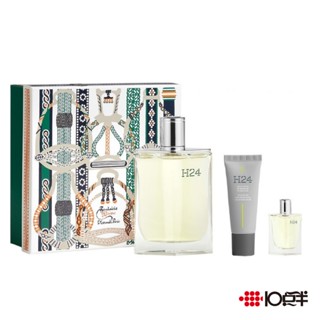 HERMES 愛馬仕 H24 男性淡香水 100ml 禮盒（三件組）〔 10點半香水美妝 〕