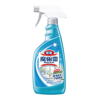 魔術靈玻璃清潔劑 檸檬香 噴槍式 500ml瓶