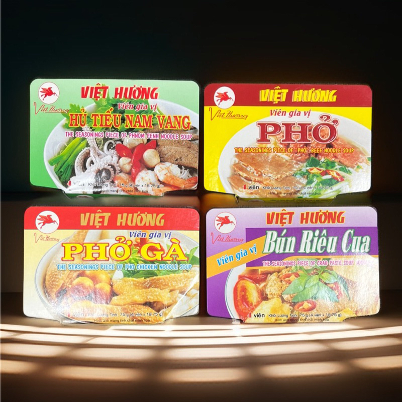 越南 VIET HUONG 湯塊（超取60個）調味湯塊 牛肉河粉湯塊 越南湯塊 蟹湯 海鮮湯塊(75kg)