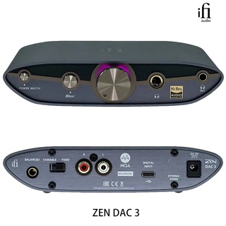 英國 ifi Audio ZEN DAC 3 Hi-Res 耳機擴大機/前級擴大機