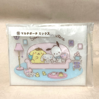 日本 三麗鷗 Sanrio kitty 一番賞 布丁狗 大耳狗 帕恰狗 小白狗 收納袋/ 萬用袋