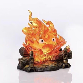 🔥現貨24H秒發🔥個人收藏🔥港版🔥霍爾的移動城堡 神隱卡西法宮崎駿高約13公分 可發光 霍爾的移動城堡 公仔