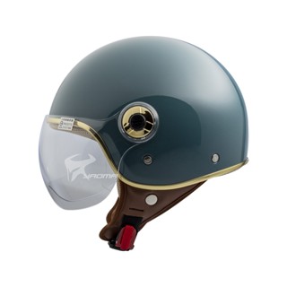 【KK】安全帽 K-808A 808A 素色 石墨綠 金緻風飛行帽 亮面 3/4罩 半罩帽 排齒扣 W鏡片 華泰｜耀瑪