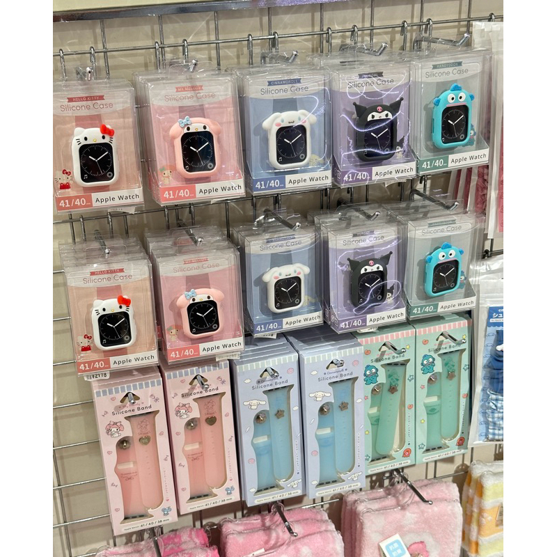 《MEOW》日本代購 三麗鷗 Apple Watch矽膠保護殼
