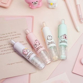 👑妞妞文具👑 新品限定✨ Oval 歐文 按鍵式 修正帶 卡娜赫拉 立可帶 兔兔 p助 kanahei QSR-506