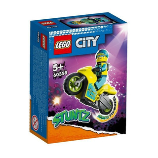 LEGO 樂高 60358 網路特技摩托車 城市系列【Sunny Buy】
