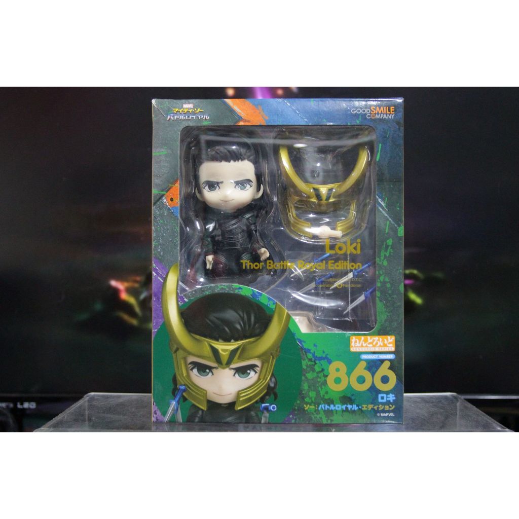 現貨 代理版 拆擺 GSC 黏土人 866 洛基 Loki 邪神 諸神黃昏雷神3 Thor