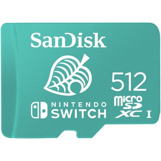 『儲存玩家』SanDisk Nintendo Switch microSDXC 512GB U3 C10 記憶卡