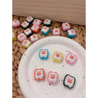 鮭魚貓壽司⭐️DIY手作 樹脂食玩 定製食玩 模擬食玩 食物模型 手作飾品 奶油膠