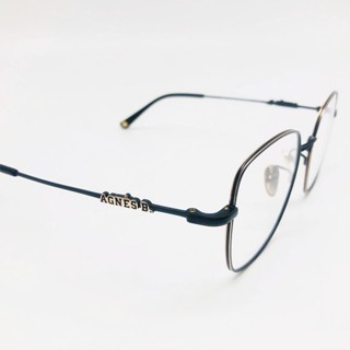 ✅💕 小b現貨 💕[檸檬眼鏡] agnes b. AB70166 C01光學眼鏡 法國經典品牌 鈦金屬鏡框 絕對正品