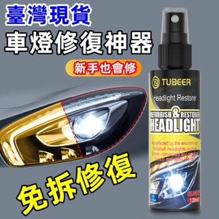 臺灣隔日到 汽車大燈噴霧 翻新鍍膜噴劑 大燈修復液 修復工具套裝 車燈劃痕拋光劑 汽車鍍膜劑 車漆鍍膜劑 鍍膜噴霧