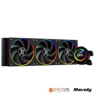 ID-COOLING 松聖 SL360 黑色/白色 一體式水冷 水冷散熱器 CPU散熱器