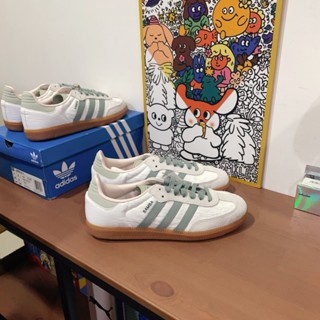 Sugar_tw - 現貨 Adidas Samba OG 抹茶拿鐵 抹茶綠 森巴 復古 德訓鞋 ID0492