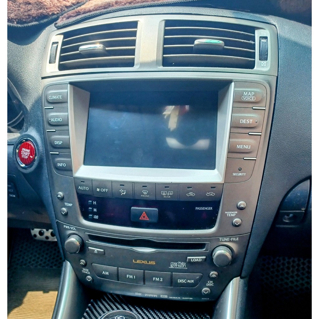 LEXUS IS250 IS300 IS350 原廠音響主機專用 東芝 7吋(17.0*10.8)觸控板 觸控屏 觸摸屏