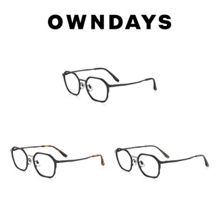 OWNDAYS 品牌10週年限定日本製多角形款鈦金屬鏡框 TWSP1003Z-4A