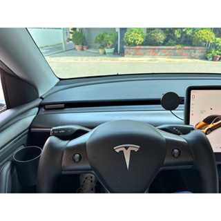 ★呱樂電驢工坊★-Model 3/Y 方向盤/排檔桿 真碳纖維飾蓋 Tesla 特斯拉