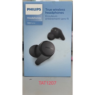 PHILIPS 飛利浦 真無線藍芽耳機 藍芽耳機 入耳式耳機 TAT1207