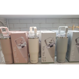 【可提式不鏽鋼陶瓷塗層保冰隨行杯】NITORI宜得利 201不鏽鋼 900ml 水壺 保溫杯
